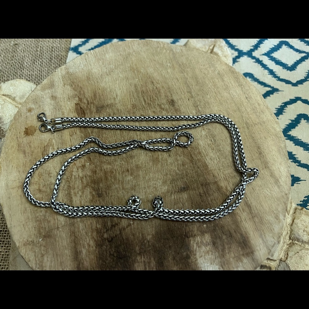 Cable Chain/ Mask Necklace/